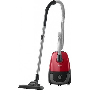 Philips PowerGo FC8243/09 Ηλεκτρική Σκούπα 750W με Σακούλα 3lt Κόκκινη Philips PowerGo FC8243/09 Ηλεκτρική Σκούπα 750W με Σακούλα 3lt Κόκκινη